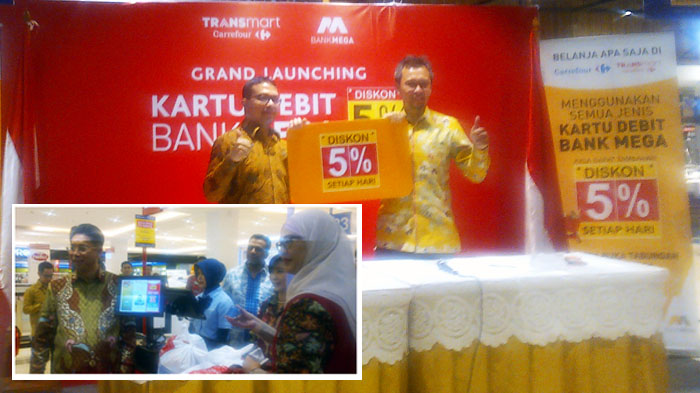 Kartu Debit Bank Mega Beri Diskon 5% Belanja di Transmart Carrefour